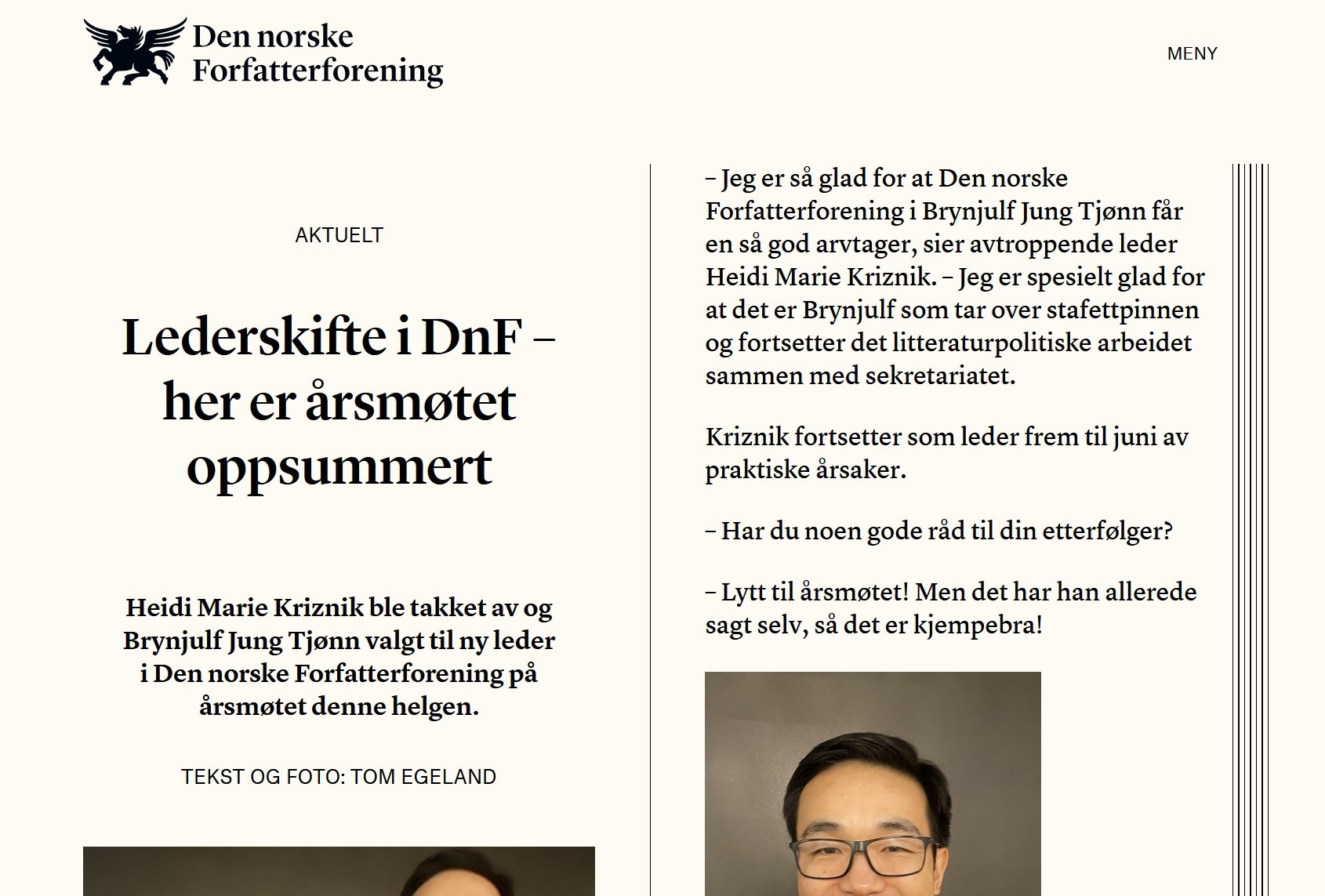 Lederskifte i DnF – her er årsmøtet oppsummert