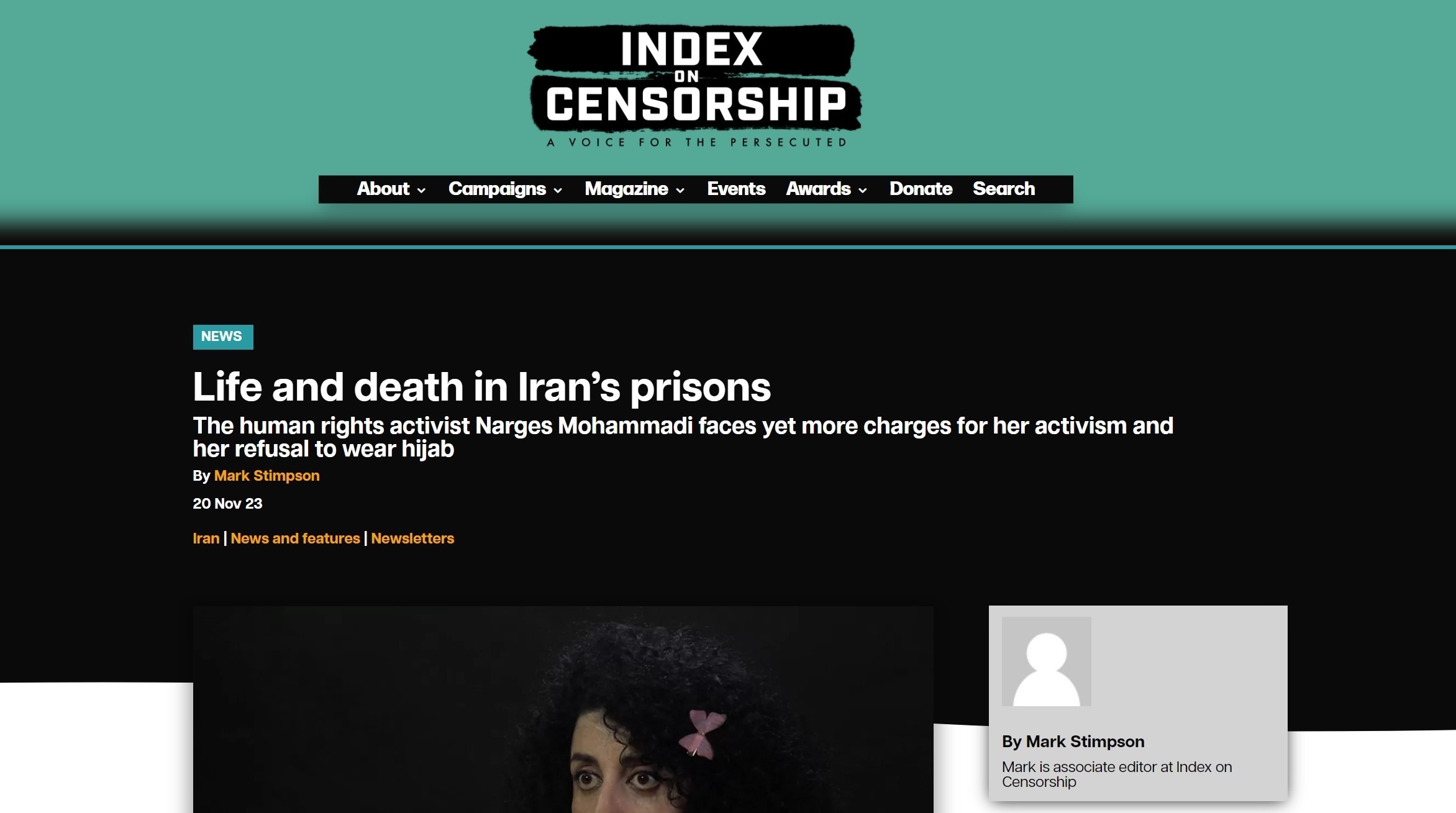 Life and death in Iran’s prisons